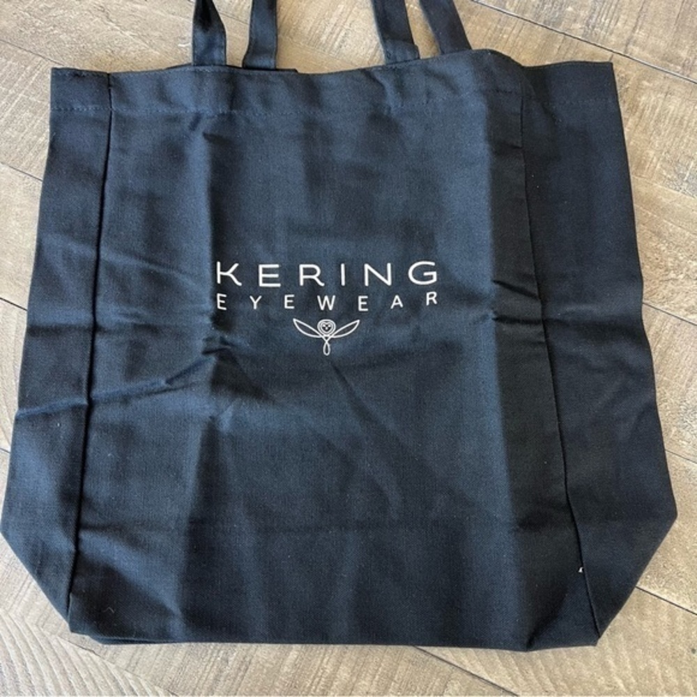 Kering Black Canvas Tote‎ New No Tags